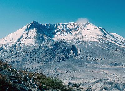 Mount St. Helens after the eruption