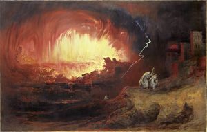 Sodom and Gomorrah destroyed by God