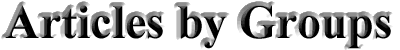 Articles by Organizations