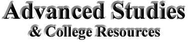 Advanced Studies / College Resources