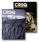 CRSQ - CRS Quarterly Journal