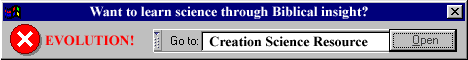 Creation Science Resource