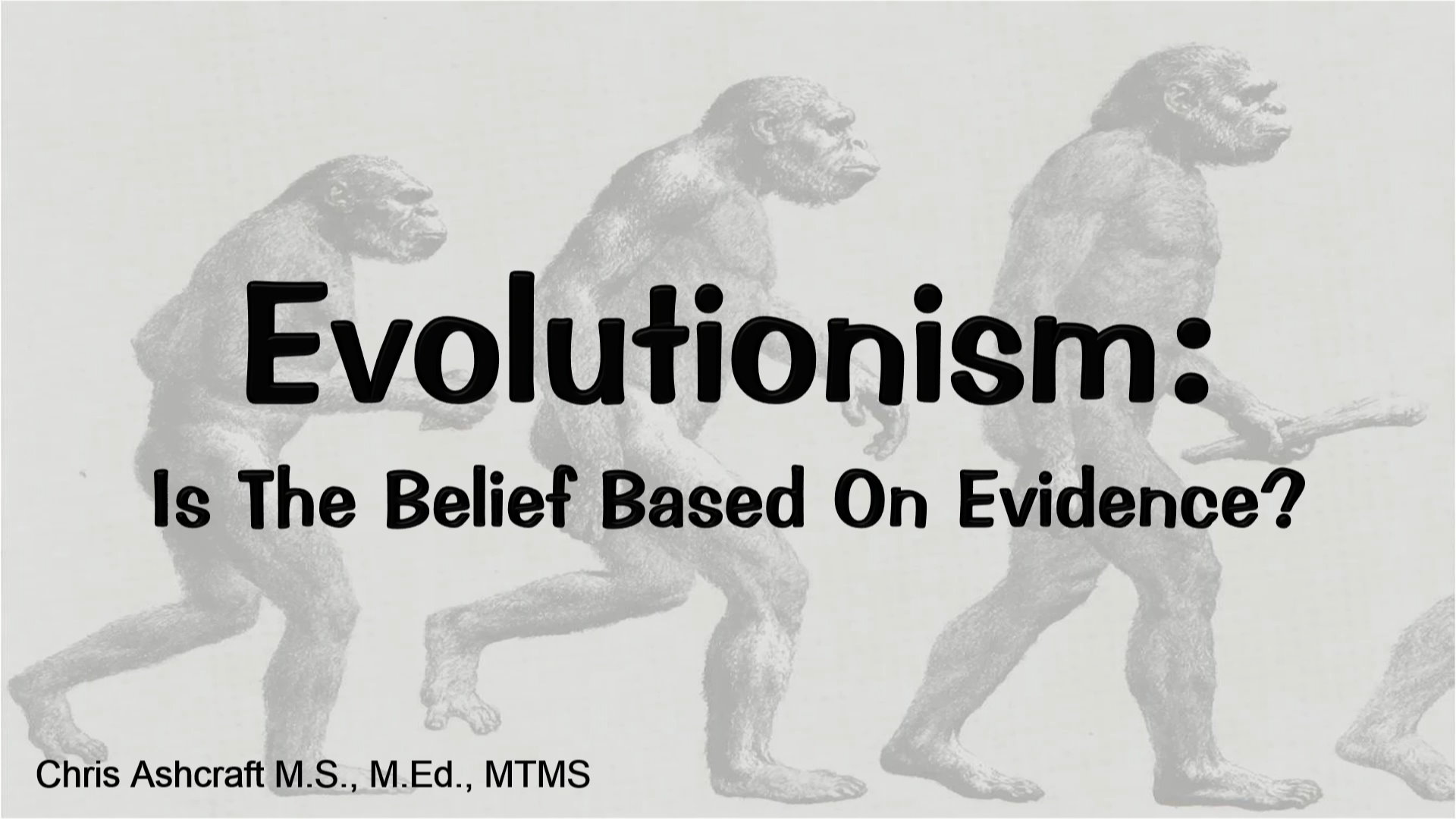Evolutionism